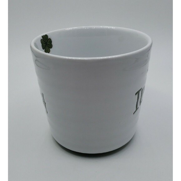 Kiss Me I'm Irishish Large Ceramic Coffee Mug With 2 Lapel Pins Prima Design - Picture 4 of 15